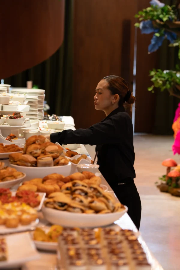 Event catering photography by Nastaran Abdolmaleki, Dubai